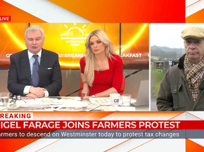 Nigel Farage GB News inheritance tax