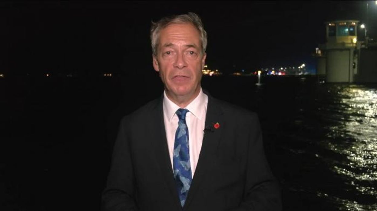 ‘Joyous!’ Nigel Farage reveals what he told Donald Trump at star-studded Mar-a-Lago US election party