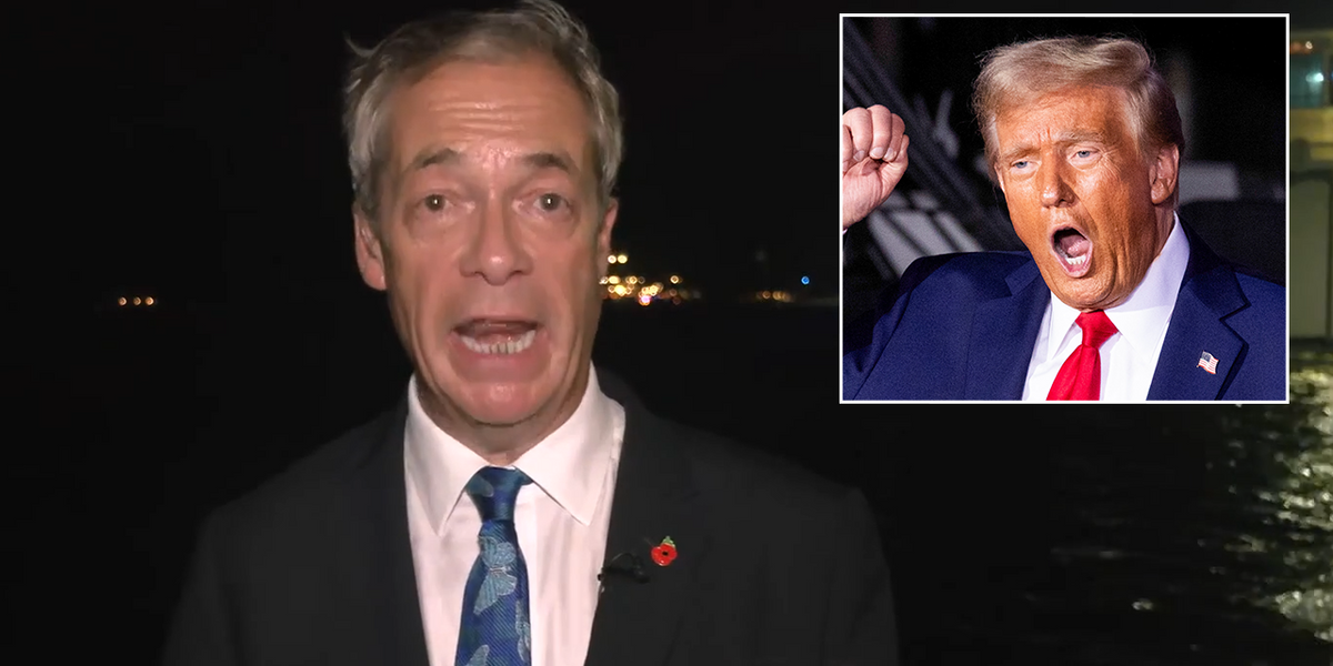 NextImg:US election: Nigel Farage reveals what he told Donald Trump at star-studded Mar-a-Lago party