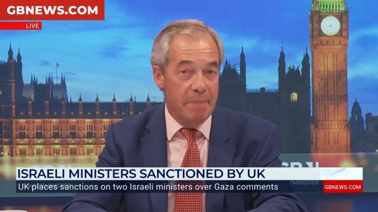 Israeli ambassador rages at Labour’s ‘historic’ move as she faces Nigel Farage probing on GB News