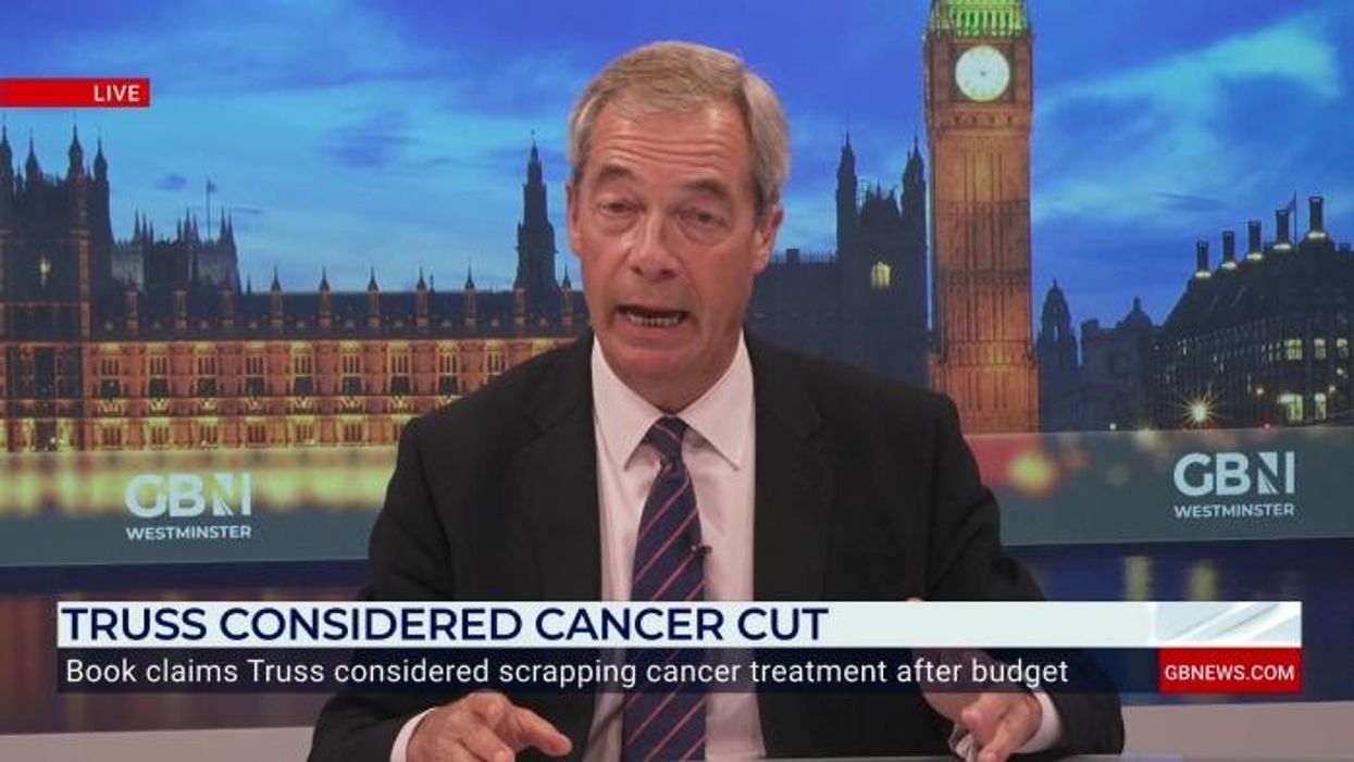 ‘You’re chucking her under the bus!’ Nigel Farage grills Kwasi Kwarteng over shocking claim Liz Truss considered cancer treatment cut