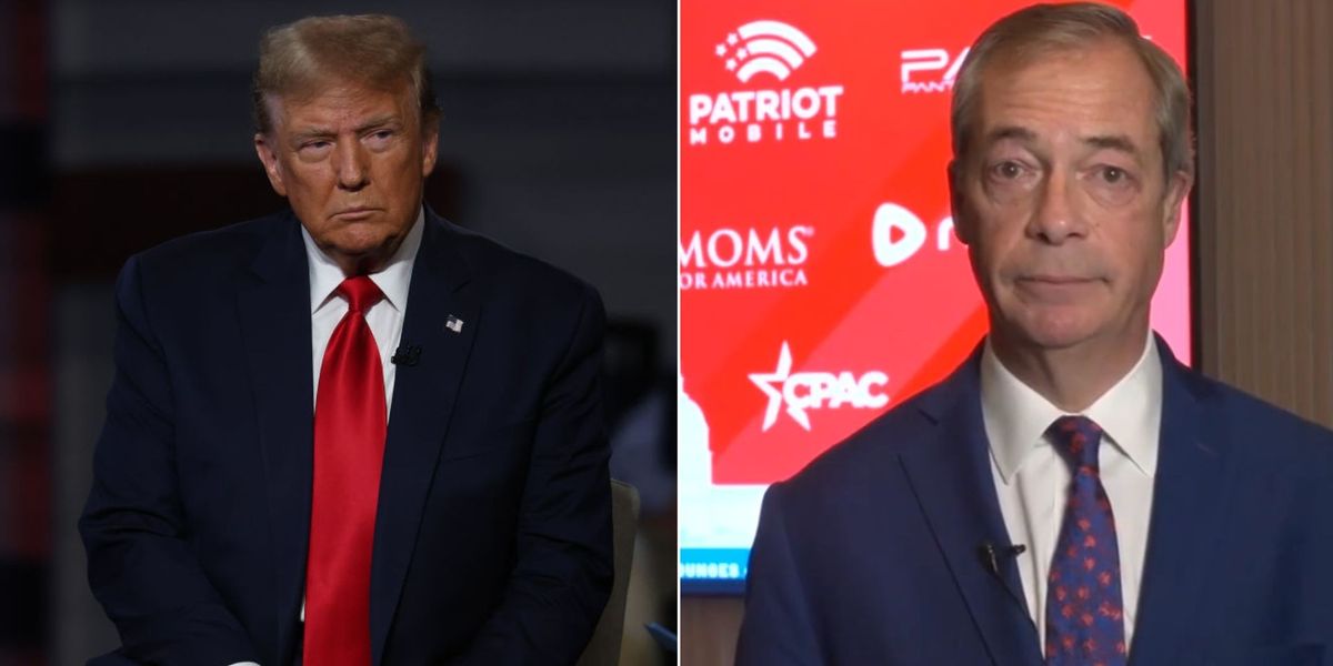 NextImg:‘Not some Foreign Office stooge!’ Nigel Farage issues warning to Trump after being tipped for key US role