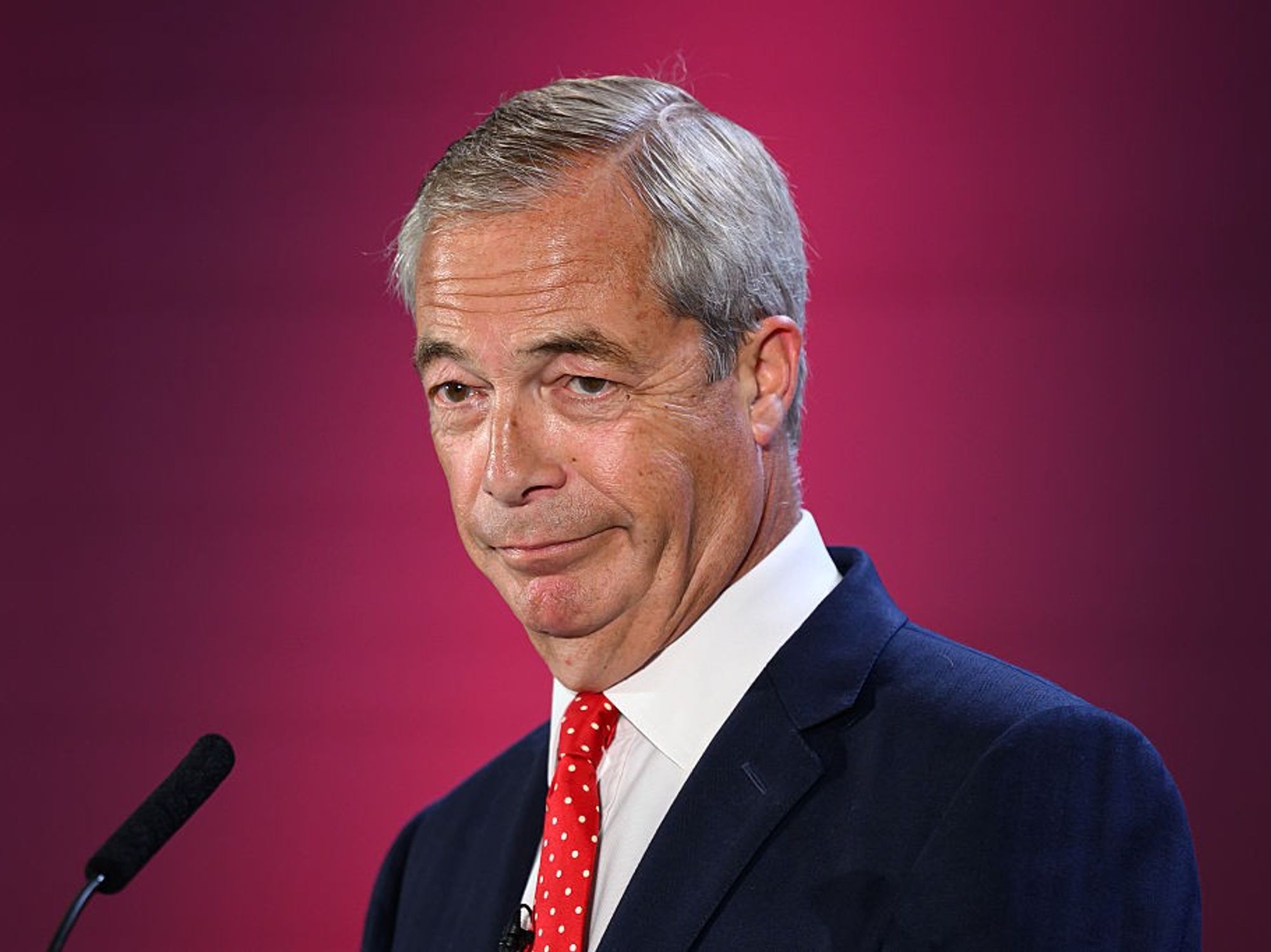 Nigel Farage has complained about not being invited to the state banquet with Donald Trump