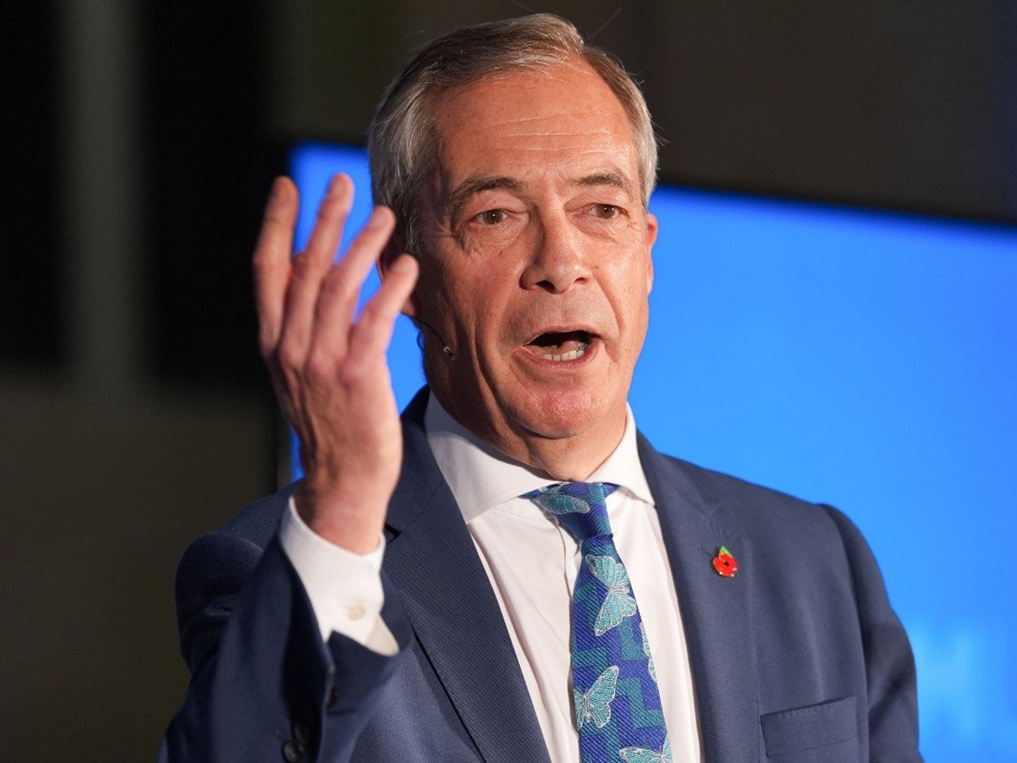 Nigel Farage has issued a statement following the resignation of Tim Davie