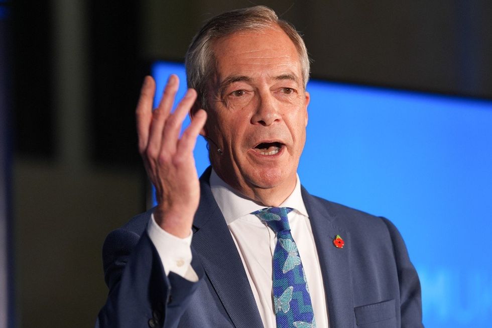 Nigel Farage has issued a statement following the resignation of Tim Davie