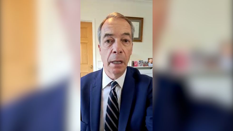Nigel Farage has said the NHS crisis that is expected to lead to the death of 500 people a week is a \u201cclassic symptom\u201d of a \u201cbroken Britain\u201d.