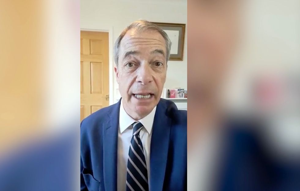 Nigel Farage has slammed high profile Brits who are 'under the influence of China'