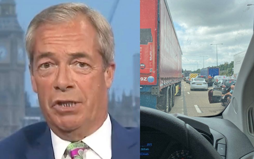 Nigel Farage has slammed the latest Just Stop Oil protestors