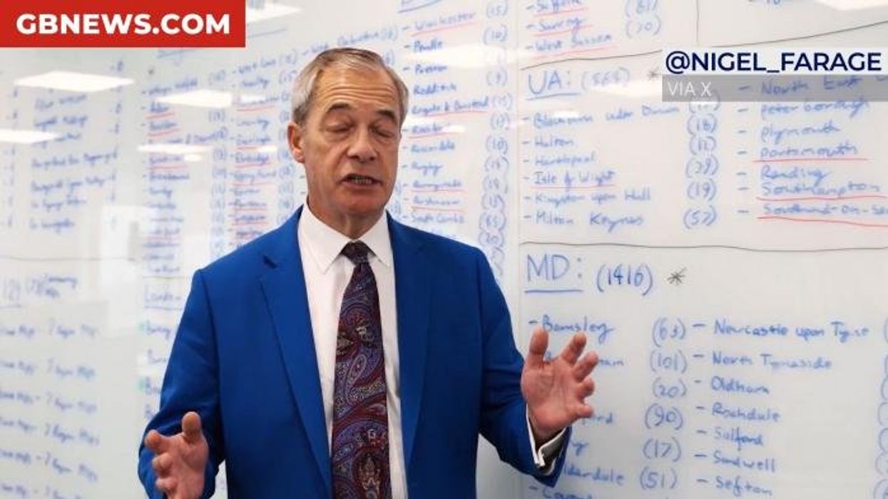 Nigel Farage launches petition to force local elections and stop Labour-Tory ‘collusion’ to deny Reform UK