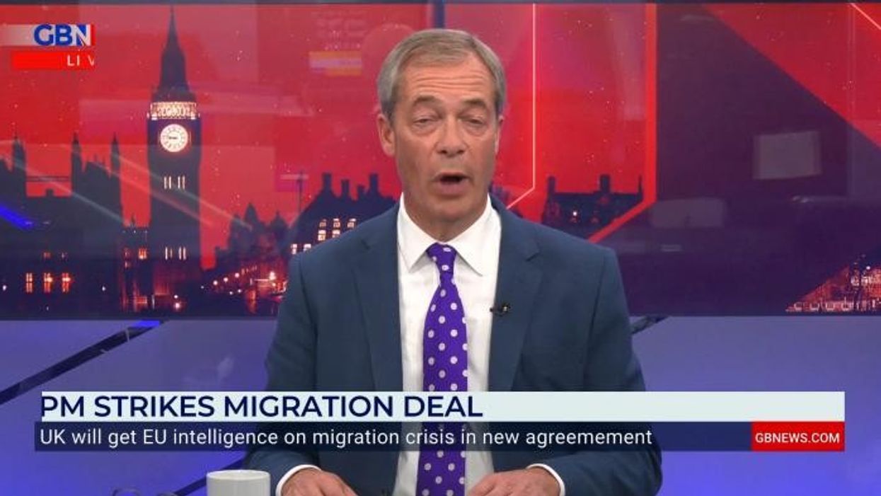 Farage exposes new method used by traffickers to get migrants onto UK shores