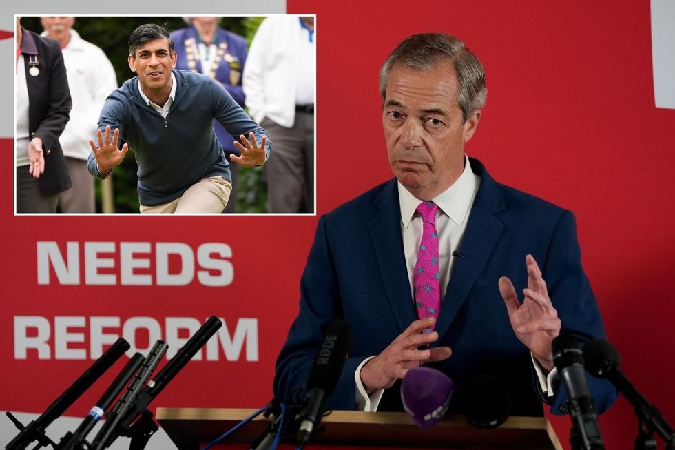 Nigel Farage hints he is open to election deal with Sunak but demands 'something in return'