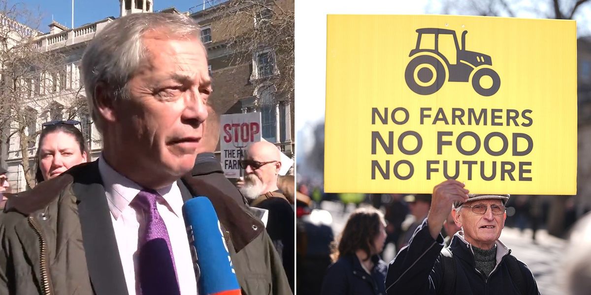 NextImg:'They can go to hell!' Nigel Farage takes aim at Climate Change Committee in fresh support for farmers: 'Rural economy is under threat'