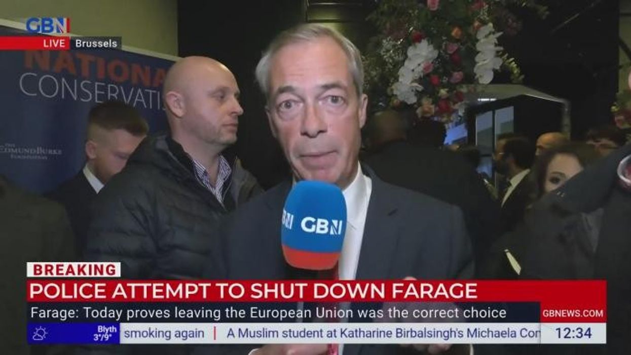 Nigel Farage fumes at 'nasty' bid to shut down speech: 'Updated form of communism!'