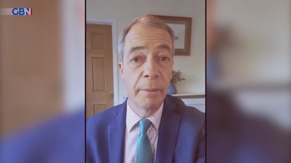 Nigel Farage labels HSBC’s decision to no longer finance new oil and gas fields a ‘self-inflicted act of LUNACY’