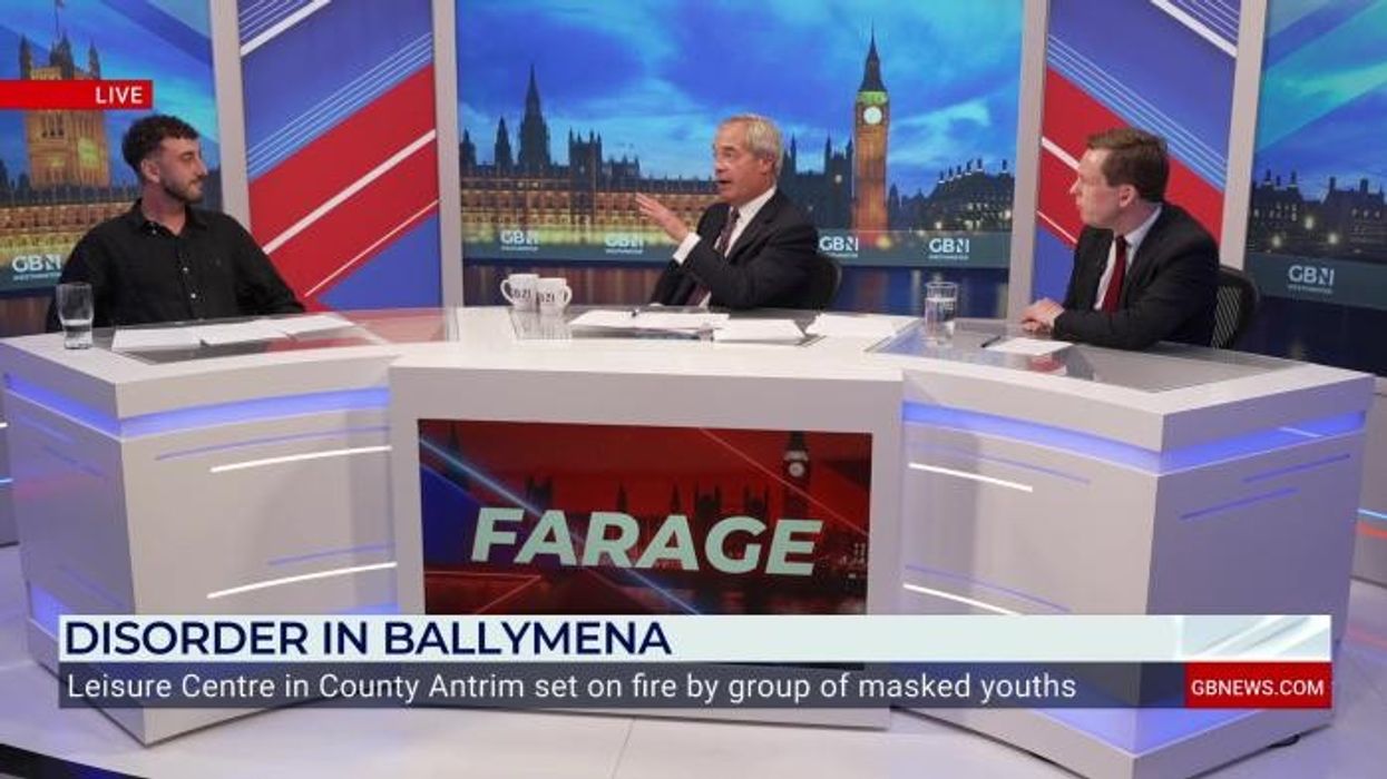 Nigel Farage in blistering row as GB News guest attacks his ‘rhetoric’ in wake of Ballymena riots