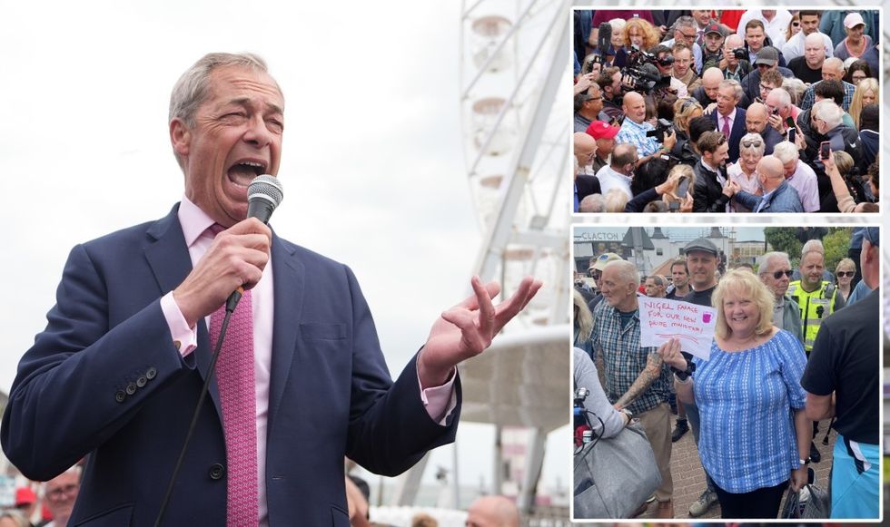 Nigel Farage in Clacton