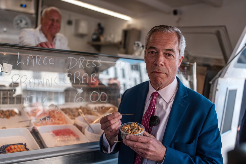 Nigel Farage in Ramsgate