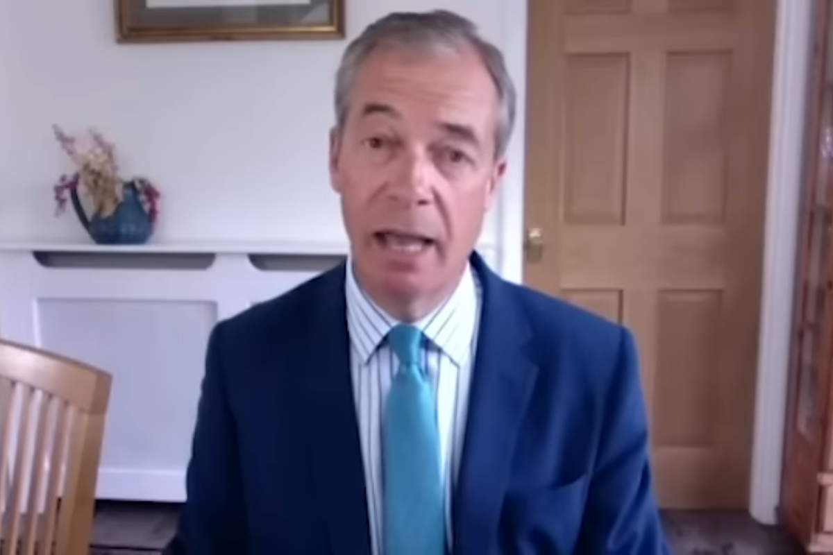 Nigel Farage in YouTube Video