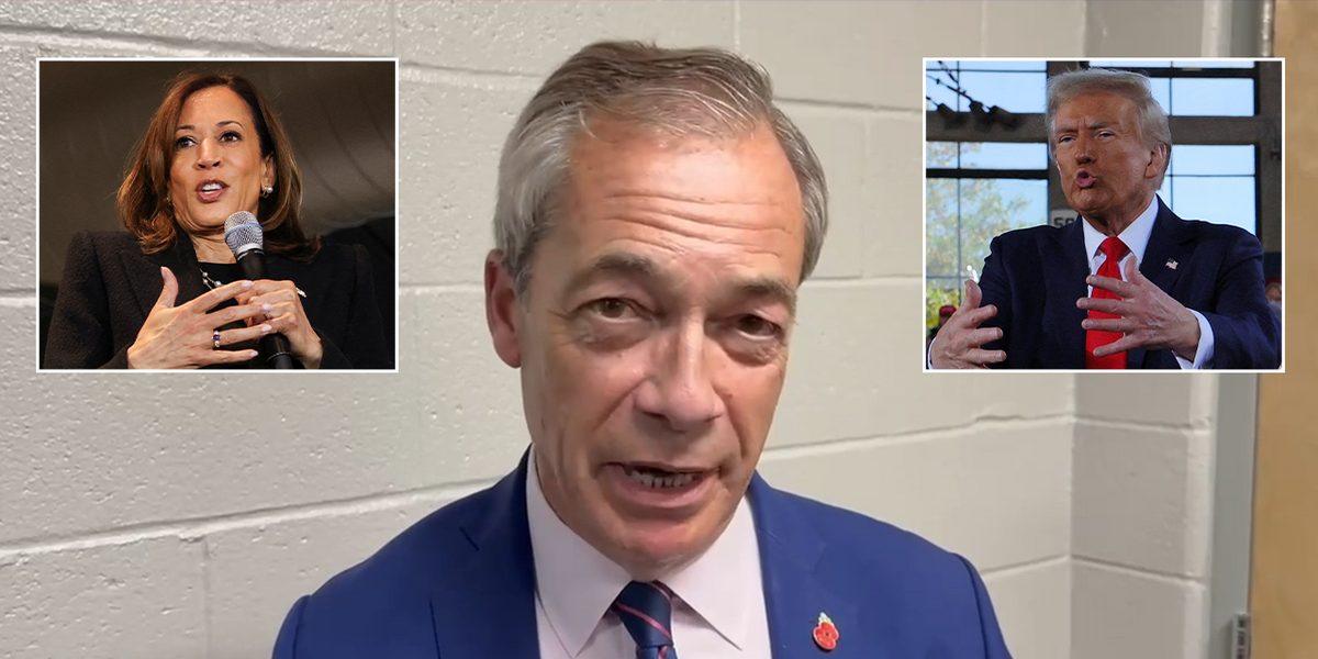 NextImg:Nigel Farage ‘absolutely certain’ about US election outcome as he urges people to ‘ignore’ polls