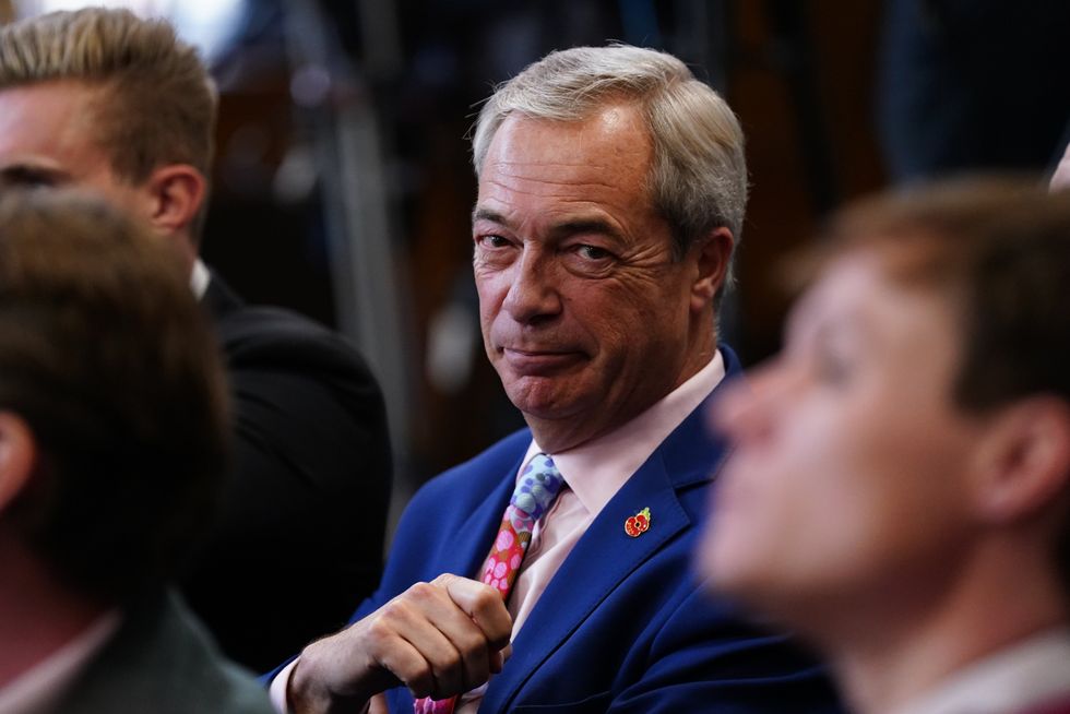 Nigel Farage is still leading in the opinion polls