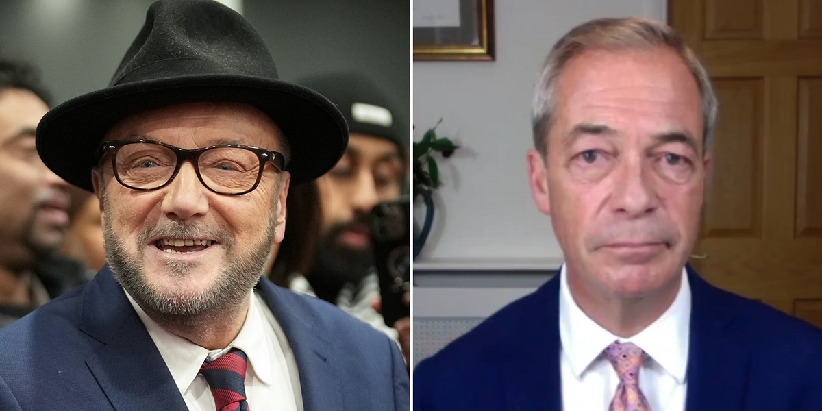NextImg:Nigel Farage issues chilling warning after Galloway victory