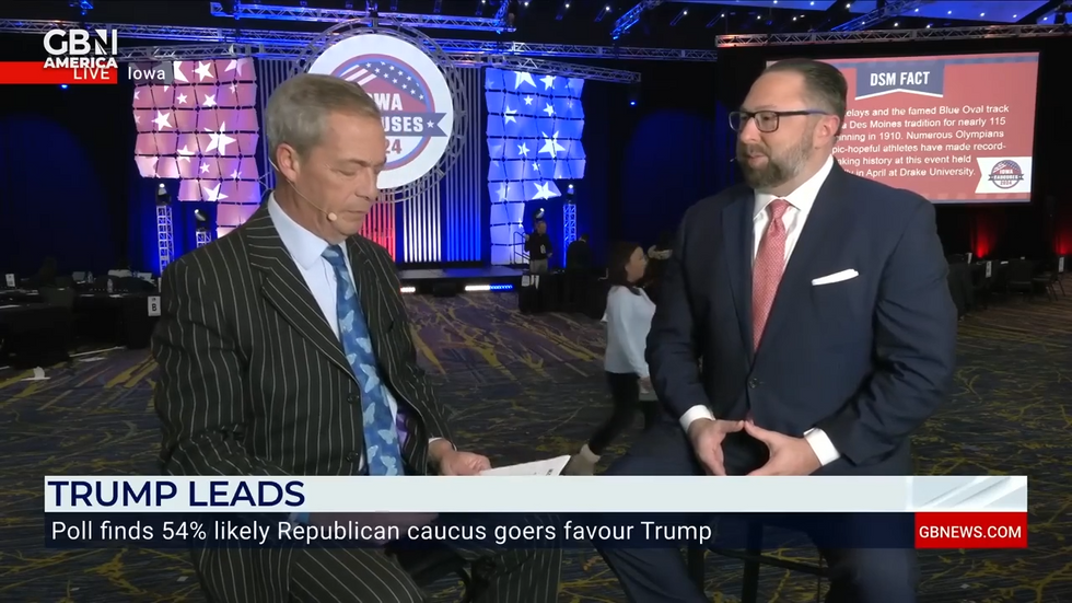 Nigel Farage, Jason Miller