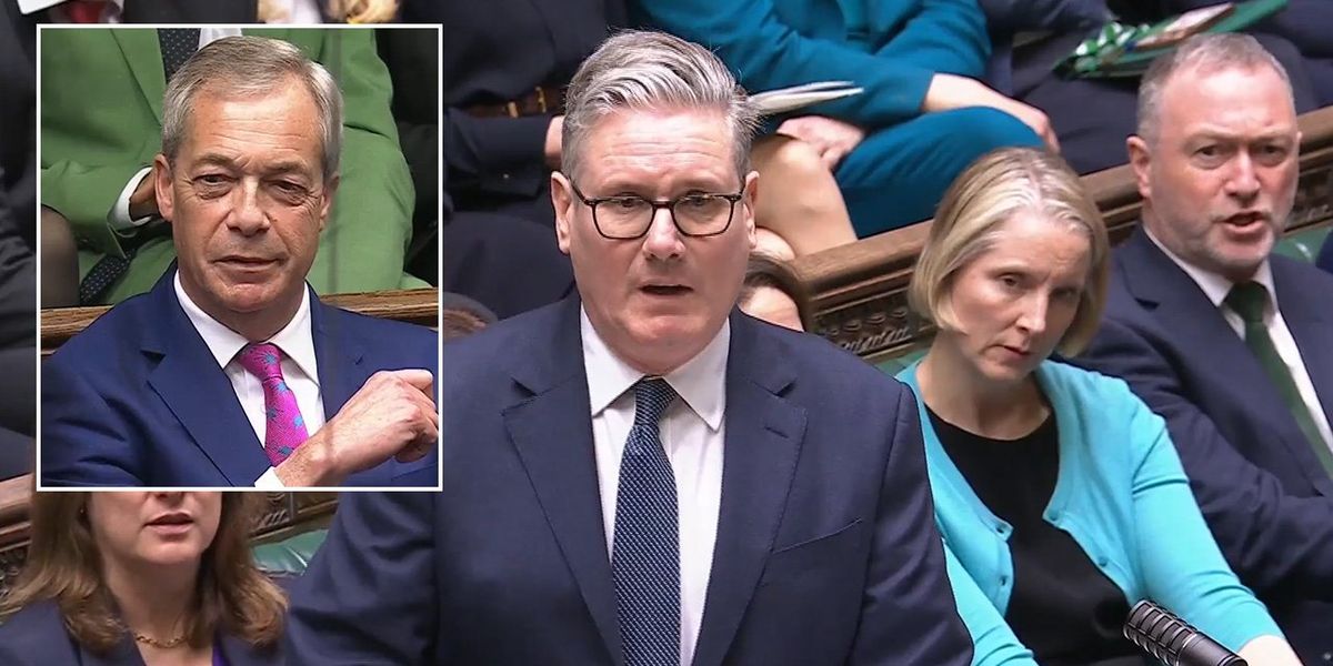 Furious Labour ministers shout ‘shame’ and ‘coward’ at Nigel Farage as Keir Starmer dodges Chagos surrender probe Furious Labour ministers shout ‘shame’ and ‘coward’ at Nigel Farage as Keir Starmer dodges Chagos surrender probe