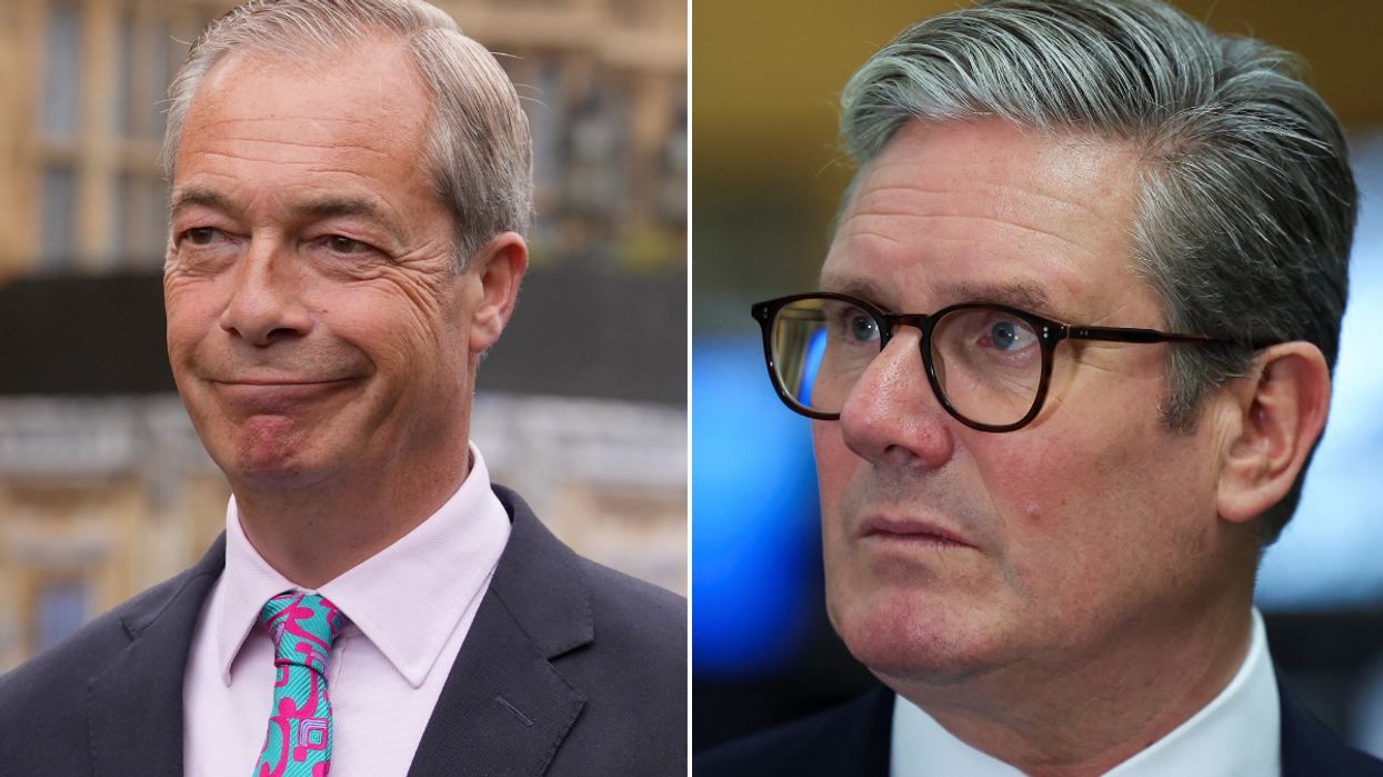 Nigel Farage, Keir Starmer