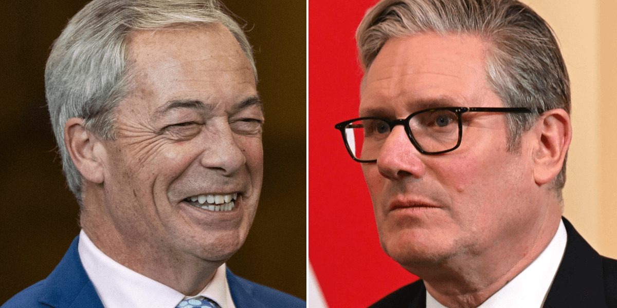 Labour and Tories pushed to ‘all-time record low’ while Nigel Farage basks in glory of mega-poll victory Labour and Tories pushed to ‘all-time record low’ while Nigel Farage basks in glory of mega-poll victory