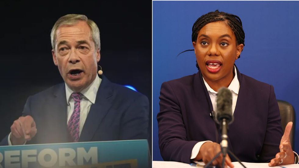Nigel Farage, Kemi Badenoch