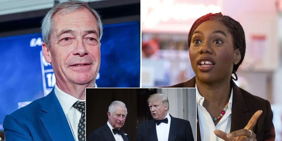 Nigel Farage and Kemi Badenoch share thoughts on King Charles’s state visit to US after trip plunged into uncertainty Nigel Farage and Kemi Badenoch share thoughts on King Charles’s state visit to US after trip plunged into uncertainty