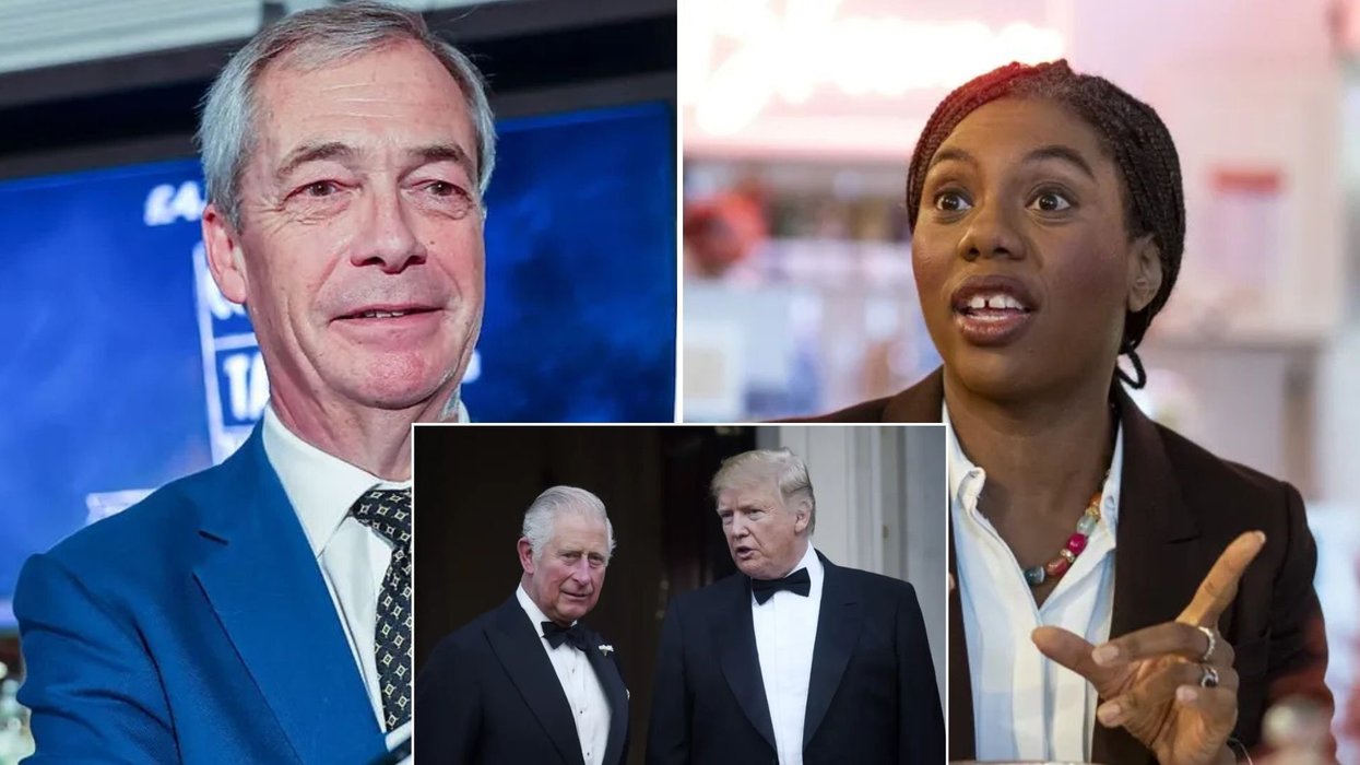 Nigel Farage, Kemi Badneoch, King Charles, Donald Trump