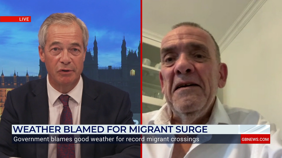 Nigel Farage, Kevin Saunders