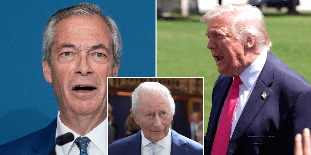 Nigel Farage urges King Charles to confront Donald Trump over Falklands row: ‘Never been Argentinian!’ Nigel Farage urges King Charles to confront Donald Trump over Falklands row: ‘Never been Argentinian!’