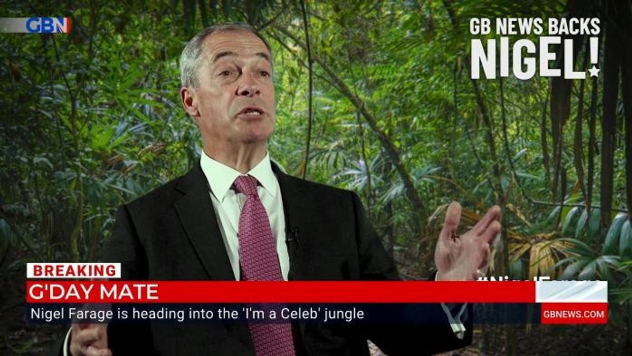 Nigel Farage prepares to wade through gallons of sticky gunk in brutal opening I’m a Celeb task