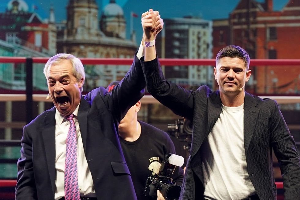 Nigel Farage / Luke Campbell