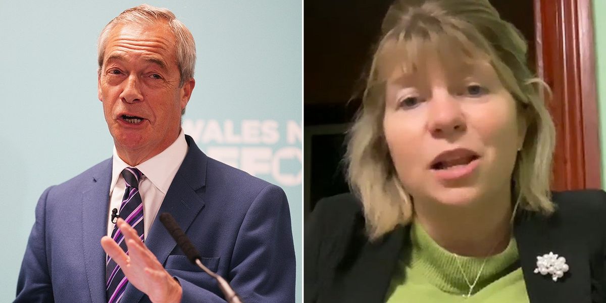 NextImg:Maria Caulfield delivers pledge to Nigel Farage after defecting from the Tories: 'He is speaking to Britons!'