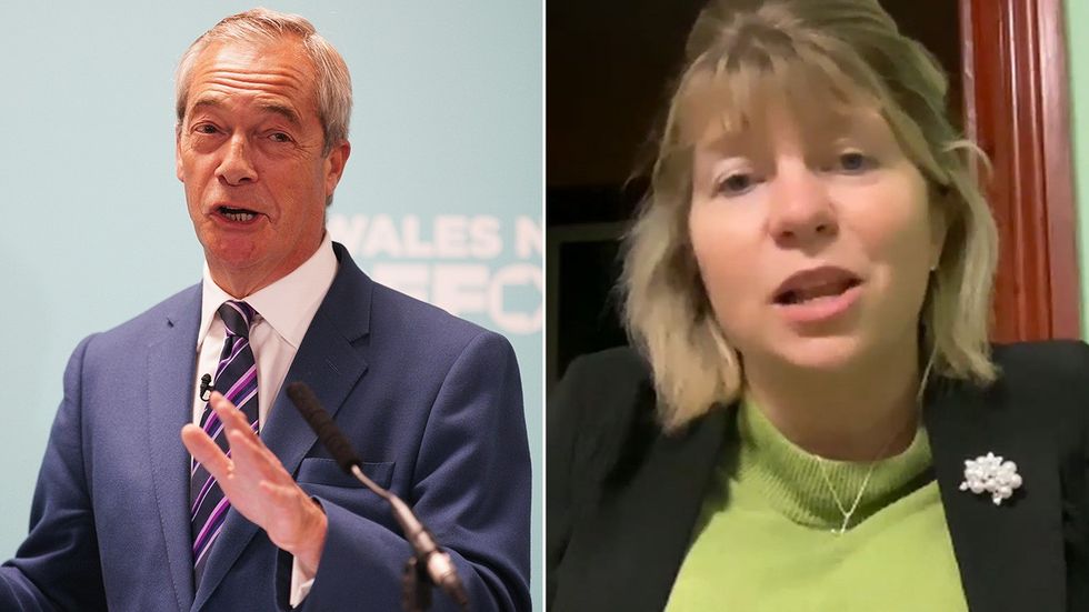 Nigel Farage, Maria Caulfield