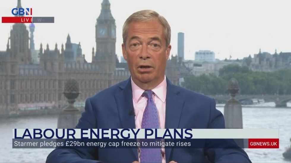 Nigel Farage says Keir Starmer has 'seized the advantage' over £29billion energy bills plan