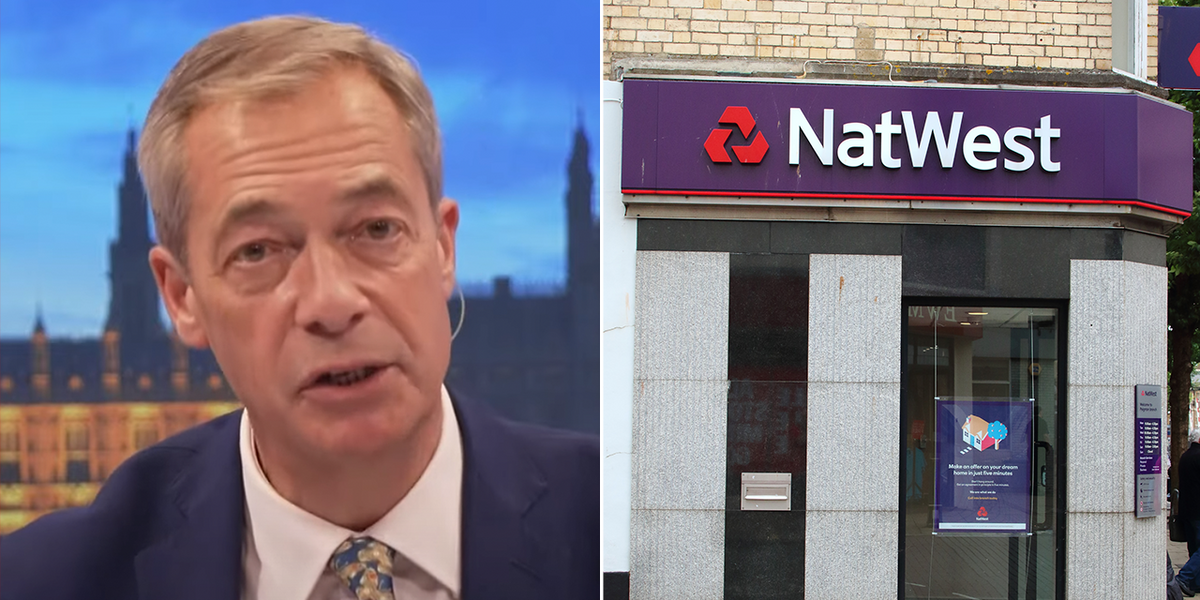 NextImg:Nigel Farage offers solution to banking crisis as swathe of branches set to close