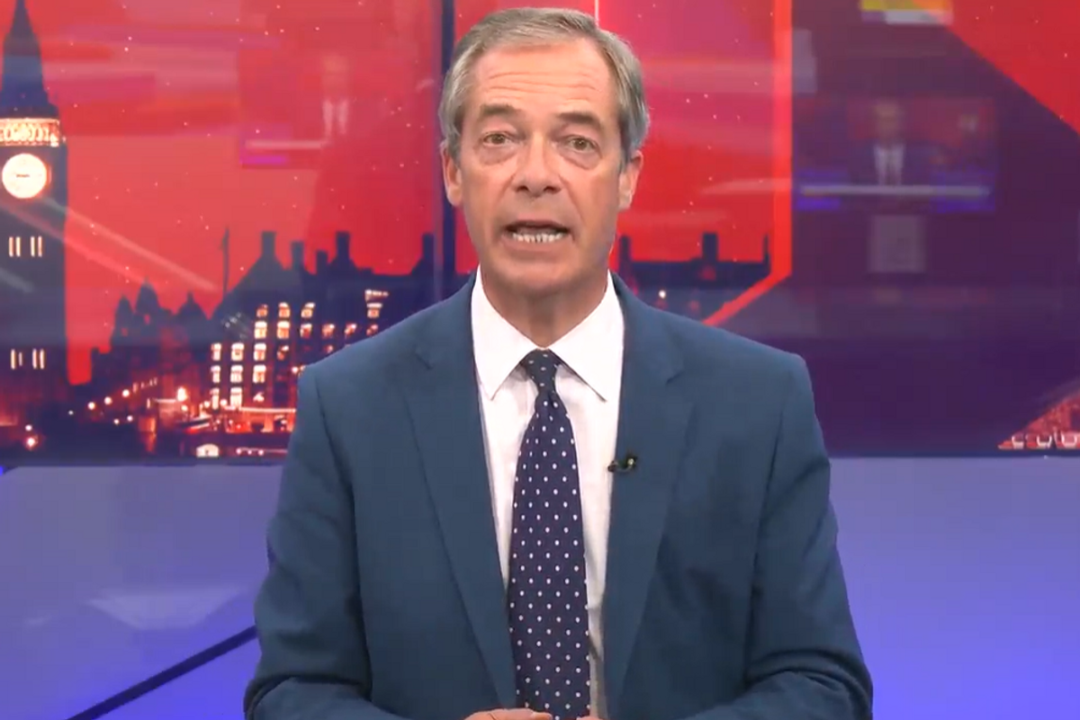 Nigel Farage on air