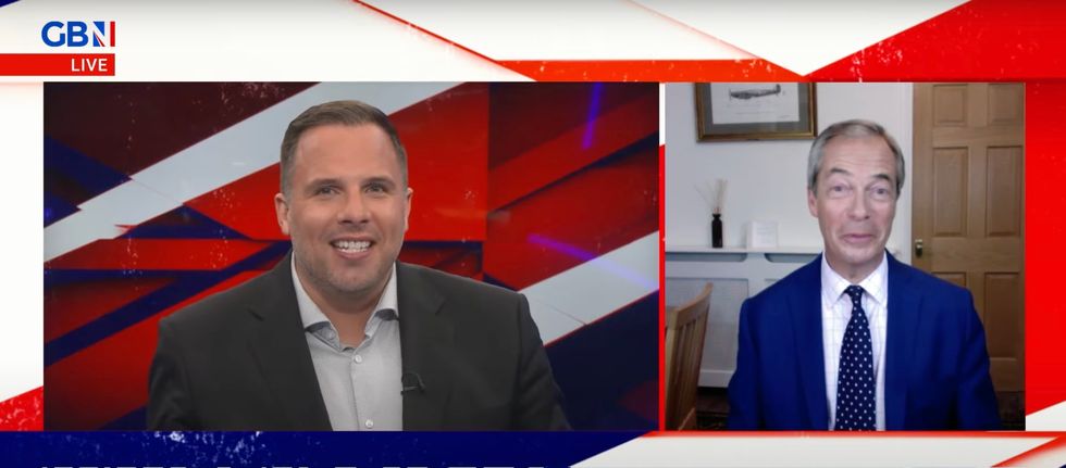 Nigel Farage on Dan Wootton Tonight