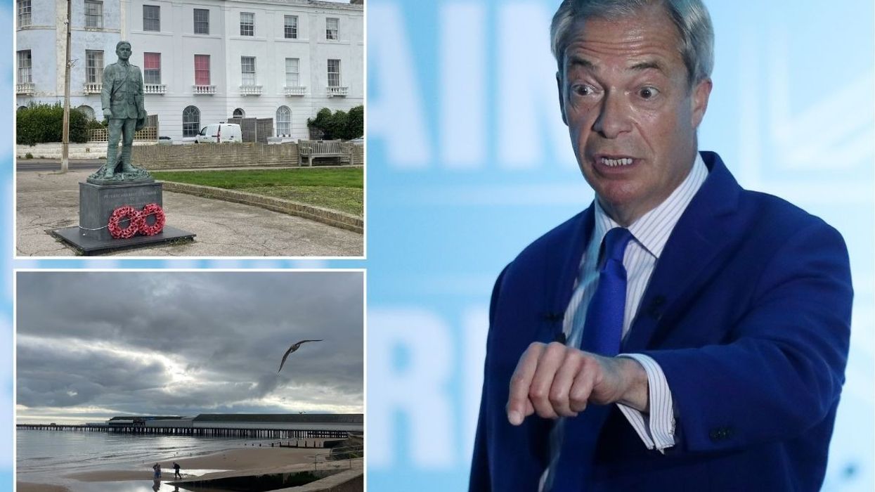Nigel Farage pays touching tribute to Walton war hero’s ‘epic Victoria Cross story’