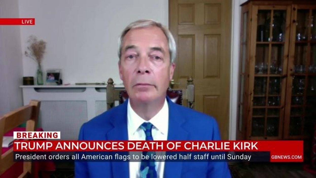 Nigel Farage warns 'reaction will be huge' as he pays emotional tribute to Charlie Kirk