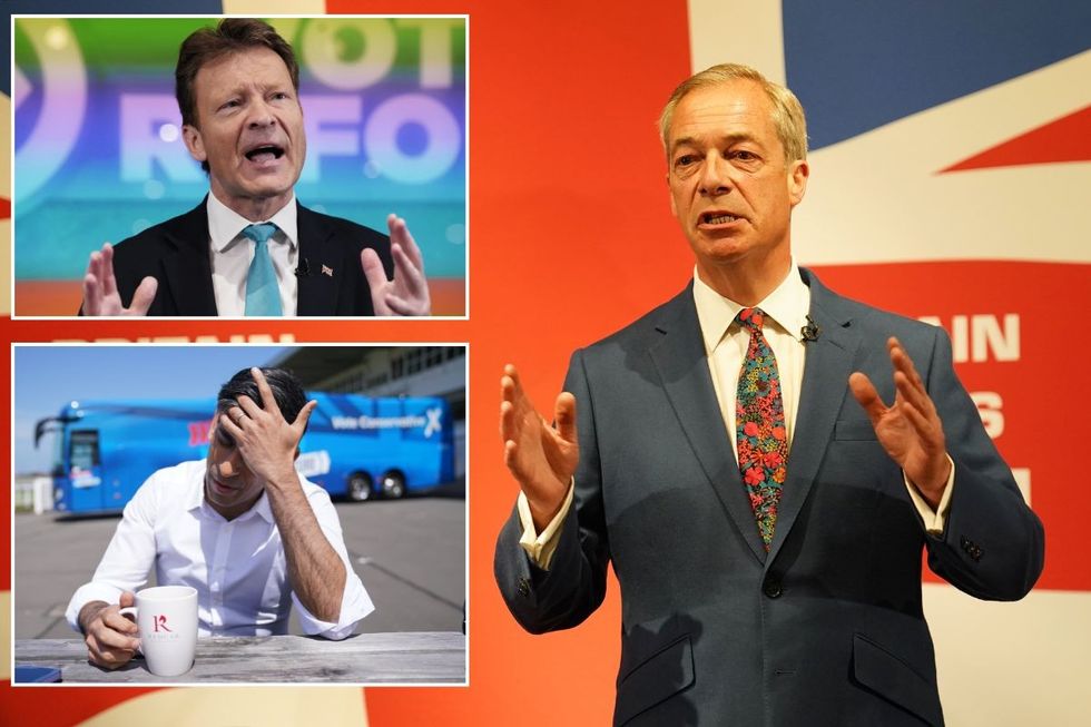 Nigel Farage plots Tory 'takeover' after 'sarcastic' talk of deal with Rishi Sunak