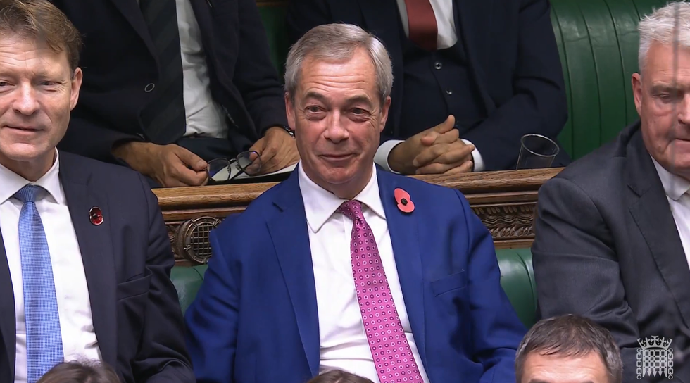 Nigel Farage PMQs
