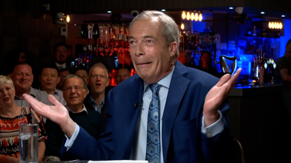 Nigel Farage probed Mr Westwood over his club's lack of success in recent years.