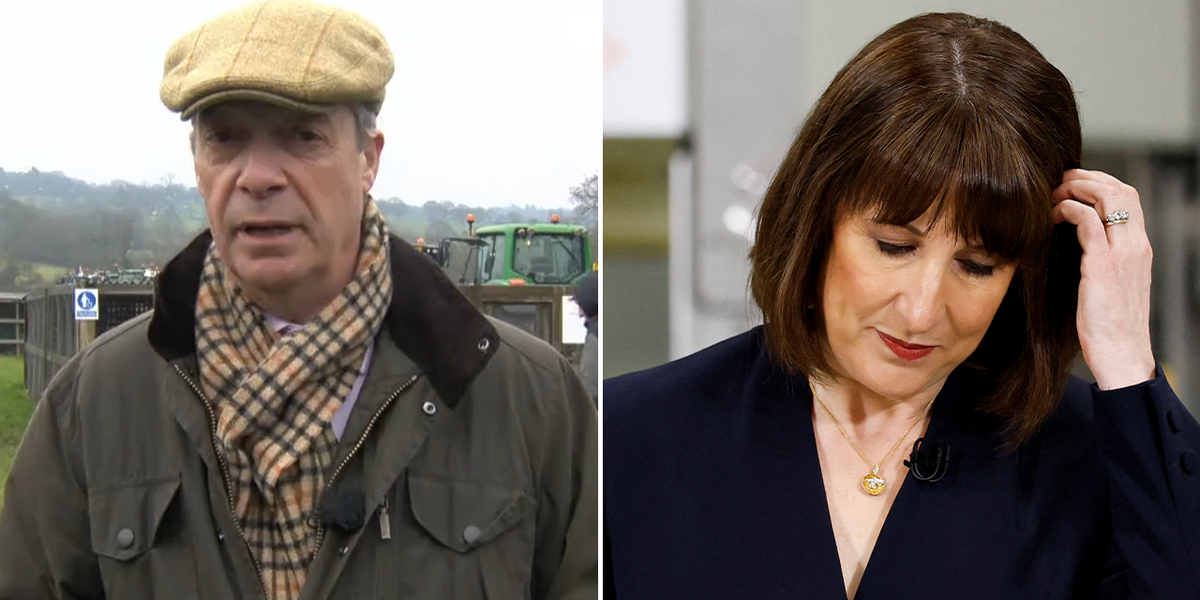 NextImg:Nigel Farage warns ‘vulnerable’ Rachel Reeves her days are numbered as Chancellor braces for revolt
