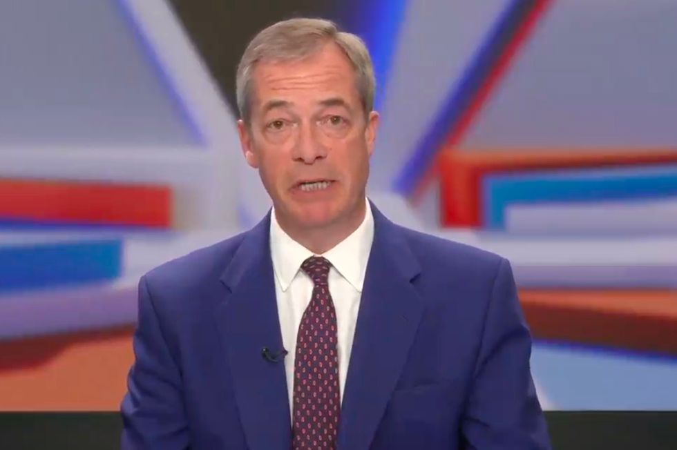 Nigel Farage reacted to claims the UK Government is planning to make the announcement after a rise in migrants attempting to cross the English Channel