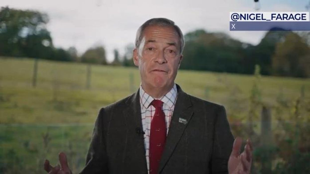 WATCH: Nigel Farage 'hopes and prays' UK deports migrant who threatened to kill him